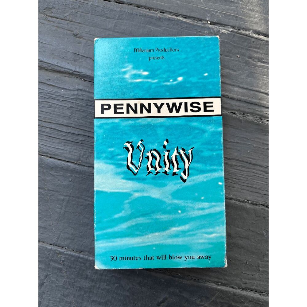 VINTAGE Pennywise - 1995 UNITY Punk Concert VHS Skate Surf Wake Snowboard Socal